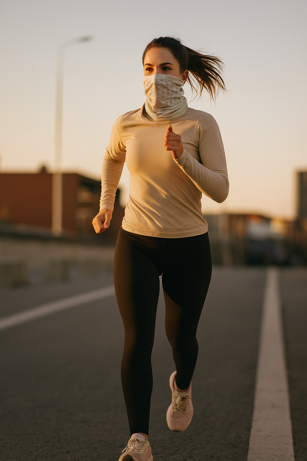 Level 1001  neckwear: Tesselation model, running