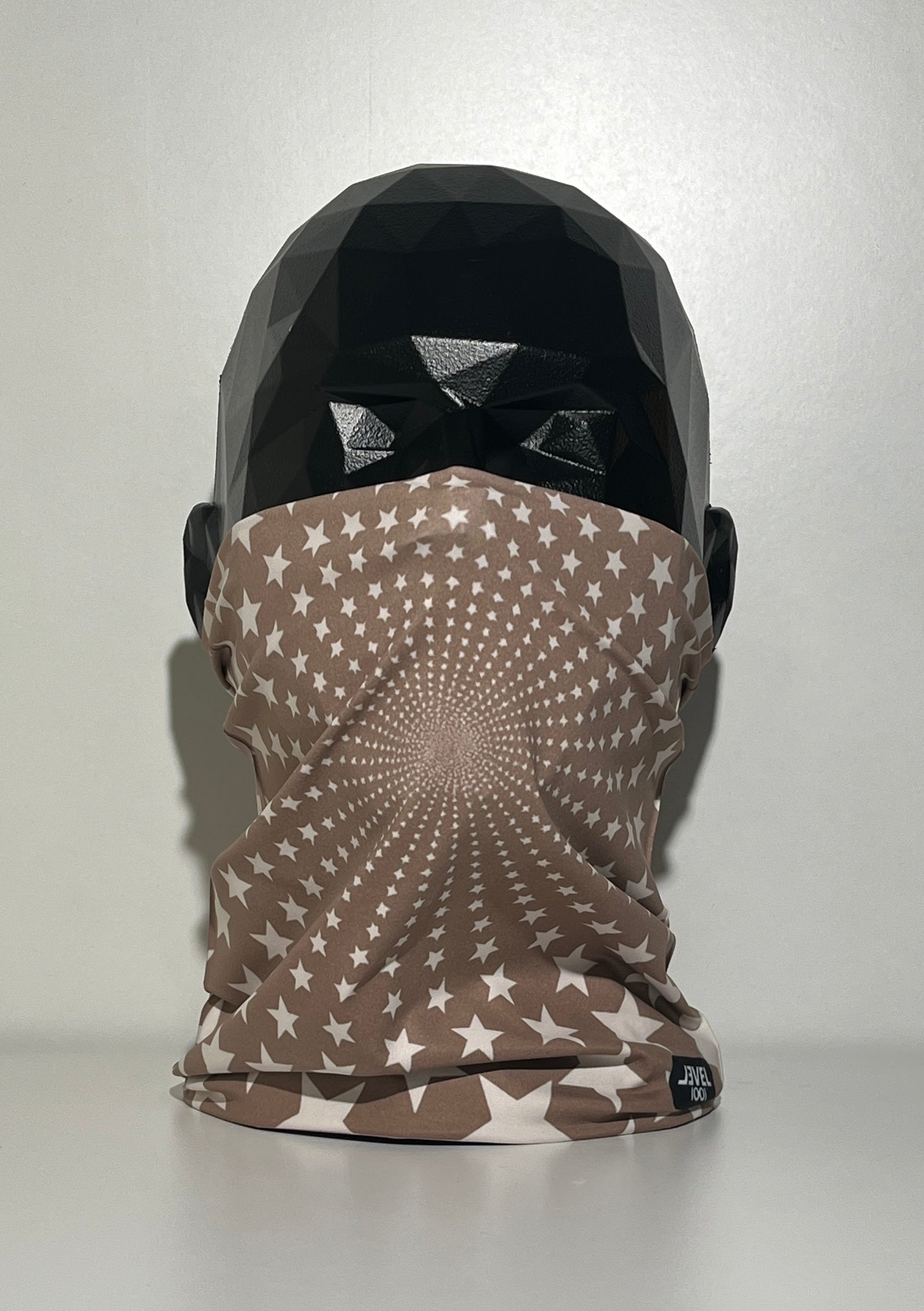 level 0009 model neckwear on mannequin head